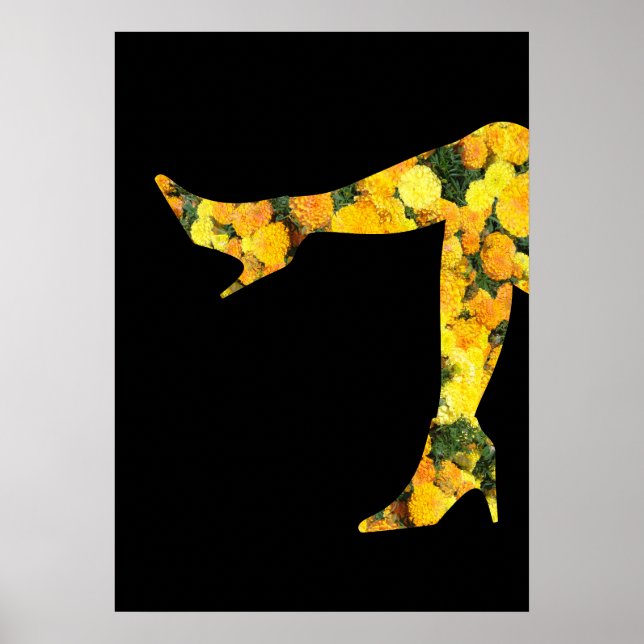 Floral Legs Poster (Front)