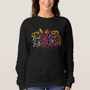 Floral Leopard Mama Bunny Shirt Happy Easter Mothe