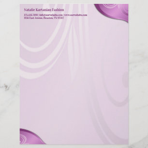 Floral Letterhead