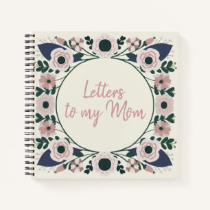 Floral Letters to My Mom Keepsake Journal