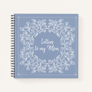 Floral Letters to My Mom Keepsake Journal