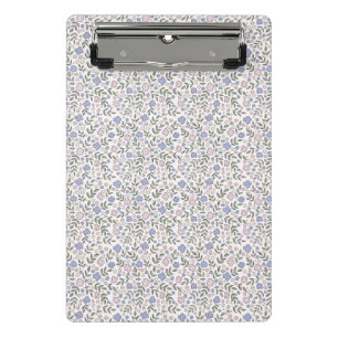 Floral Light Pink Mini Clipboard