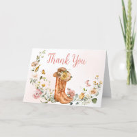 Floral Little Cowgirl Baby Shower 