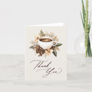 Floral Love est brasser Carte de remerciements dou