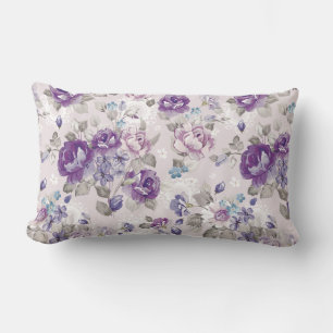 Floral Lumbar Pillow