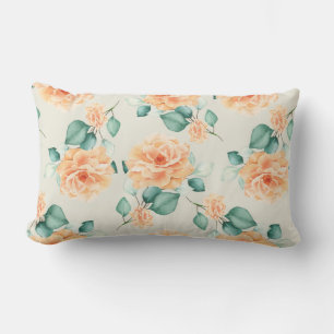 Floral Lumbar Pillow