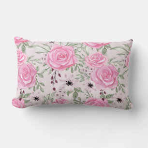 Floral Lumbar Pillow