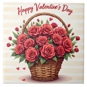 Floral Luxury Beautiful Love Trendy Collection Tile