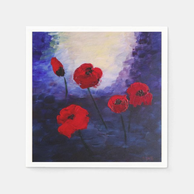 Floral Magic Paper napkins (Front)