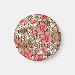 Floral Magnet Decor   Cute Aesthetic Fridge