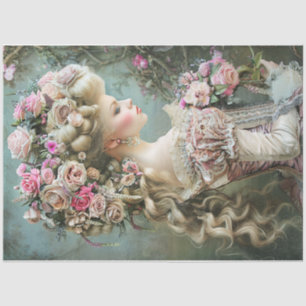 Floral Maiden Tissue Paper