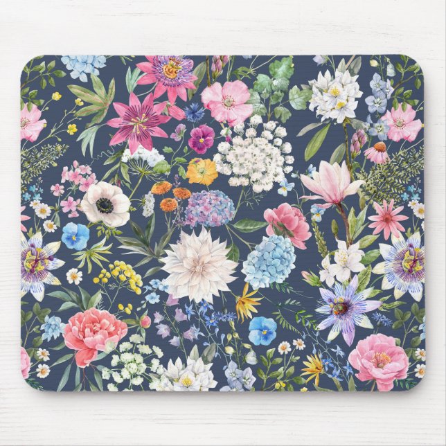 Floral - Maisy  Mouse Pad (Front)