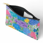 Floral Majesty Accessories Pouch