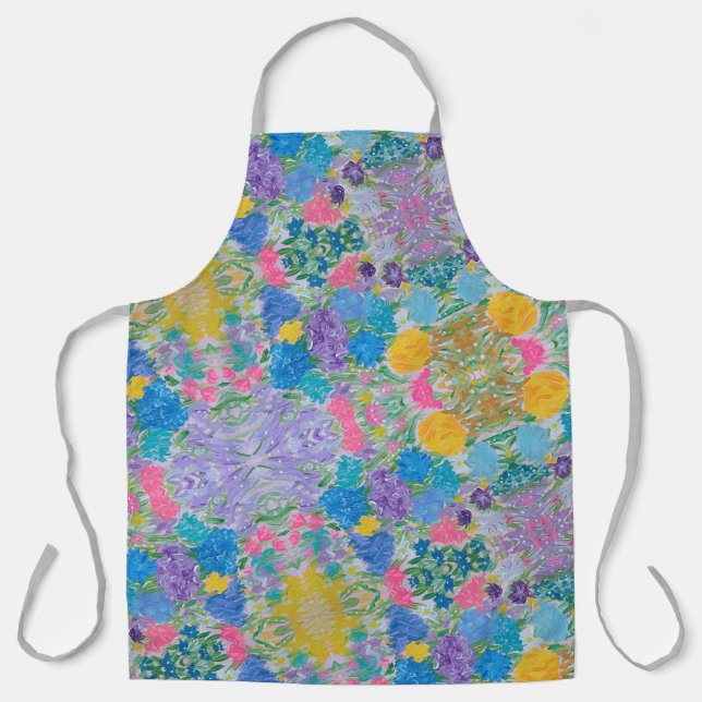 Floral Majesty Apron (Front)