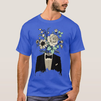 Floral man suit T-Shirt