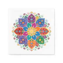 Floral Manda Napkin