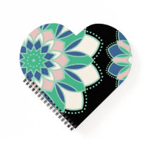 Floral Mandala Heart