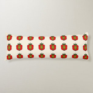 Floral Mandala Pattern Body Pillow