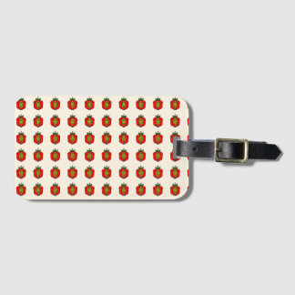 Floral Mandala Pattern Luggage Tag