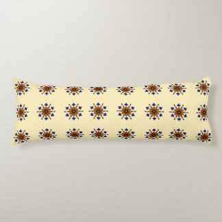 Floral Mandala Seamless Body Pillow