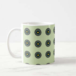 Floral Mandala Seamless Pattern Coffee Mug