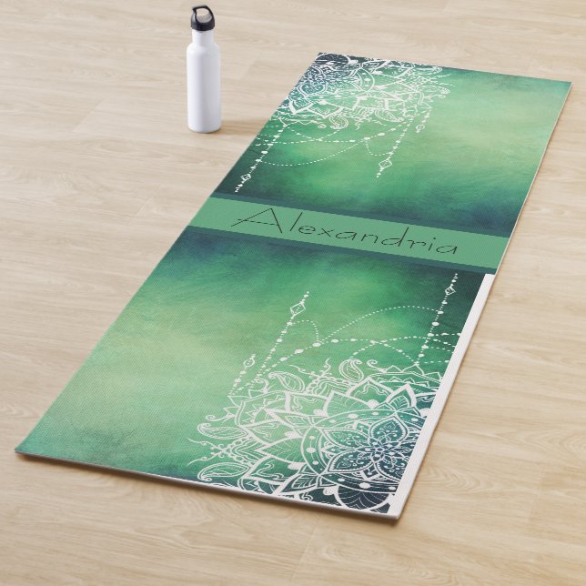 Floral Mandala Yoga Mat (In Situ)