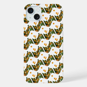 Floral Maria Name,  iPhone 15 Plus Case