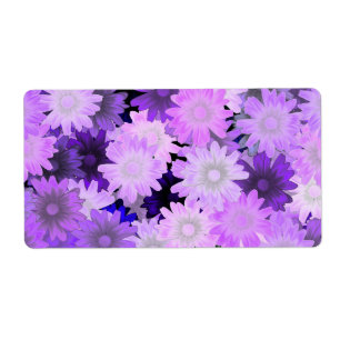 Floral mauve