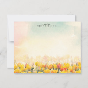 Floral Meadow Note Card