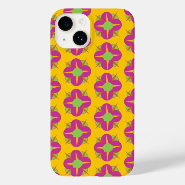Floral Medallions Case-Mate iPhone Case (Back)