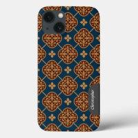 Floral medieval tile pattern CC0910 Augustus Pugin