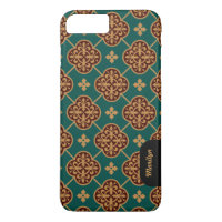 Floral medieval tile pattern CC0911 Augustus Pugin