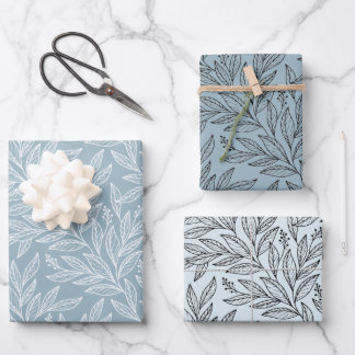 Floral Minimalist Gift Wrapping Paper