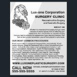Floral Model, Plastic Surgeon, Plastic Surgery Flyer<br><div class="desc">Floral Model,  Plastic Surgeon,  Plastic Surgery Advertising Flyers By The Business Card Store.</div>
