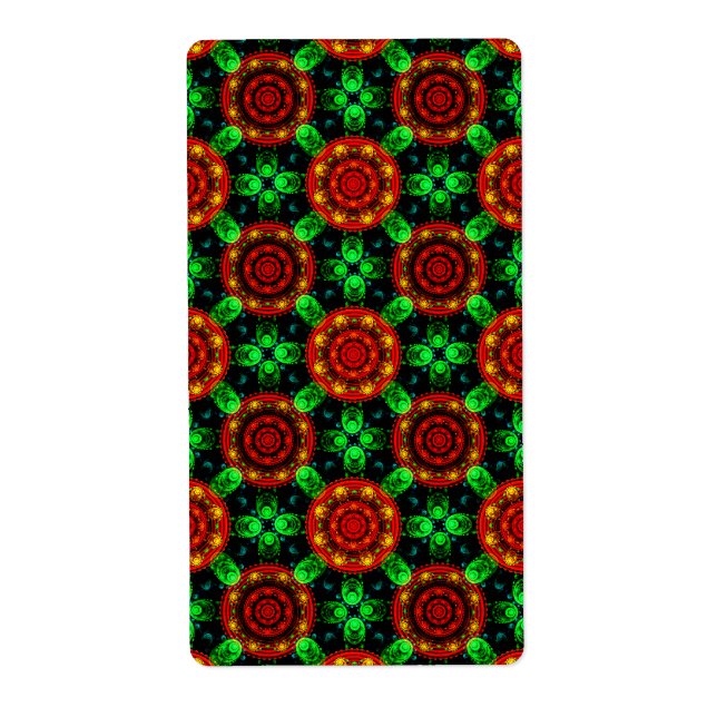 Floral Modern Boho Elegant Abstract Pattern #504 (Front)