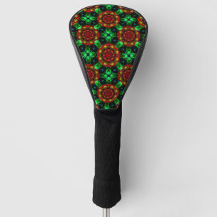 Floral Modern Boho Elegant Abstract Pattern #504 Golf Head Cover