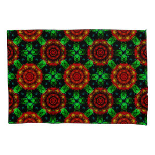 Floral Modern Boho Elegant Abstract Pattern #504 Pillowcase