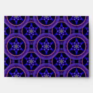 Floral Modern Boho Elegant Abstract Pattern #505 Envelope