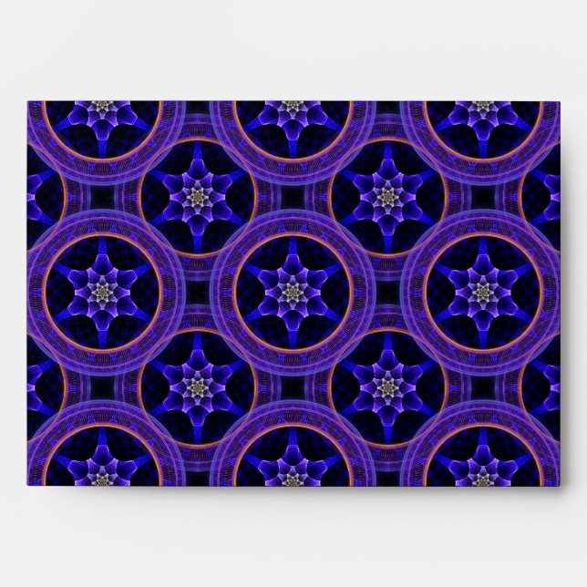 Floral Modern Boho Elegant Abstract Pattern #505 Envelope (Front)