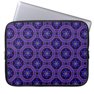 Floral Modern Boho Elegant Abstract Pattern #505 Laptop Sleeve