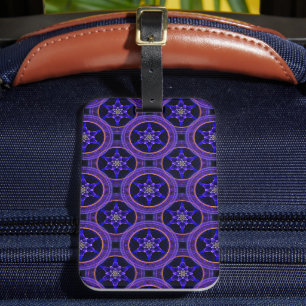 Floral Modern Boho Elegant Abstract Pattern #505 Luggage Tag