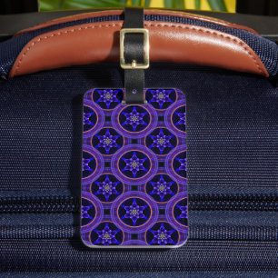 Floral Modern Boho Elegant Abstract Pattern #505 Luggage Tag