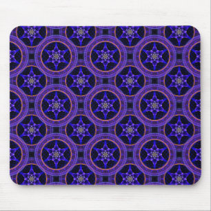Floral Modern Boho Elegant Abstract Pattern #505 Mouse Pad
