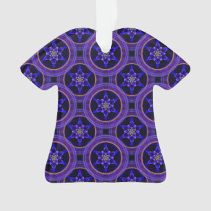 Floral Modern Boho Elegant Abstract Pattern #505 Ornament