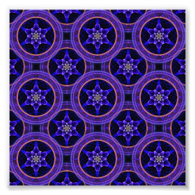Floral Modern Boho Elegant Abstract Pattern #505 Photo Print (Front)