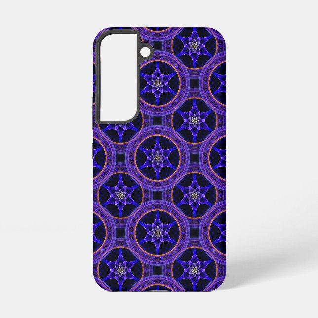 Floral Modern Boho Elegant Abstract Pattern #505 Samsung Galaxy S22 Case (Back)