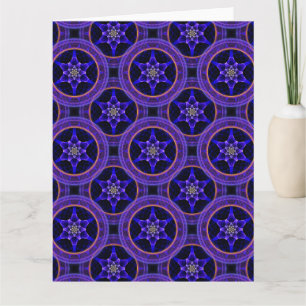 Floral Modern Boho Elegant Abstract Pattern #505 Thank You Card