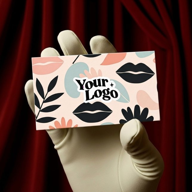 Floral Modern Business Card – Qr code  (Creator Uploaded)