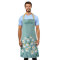 Floral modern daisy blue girly elegant stylish can