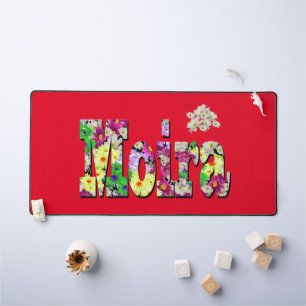 Floral Moira Nom, Mat de bureau